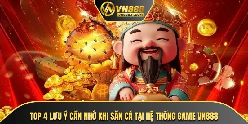 Những lưu ý cần nhớ khi săn cá tại hệ thống game VN888