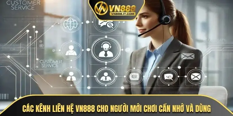 Các kênh liên hệ VN888 cho người mới chơi cần nhớ và dùng